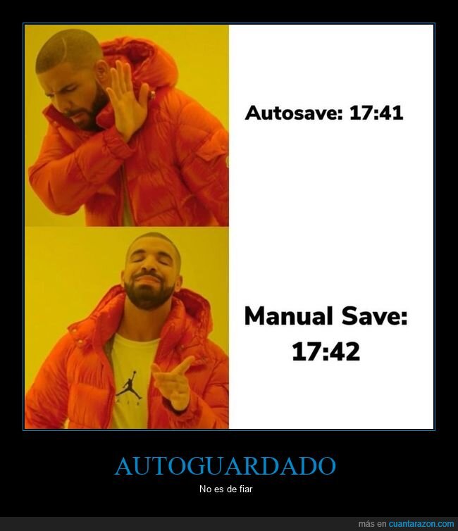 autoguardado,manual,drake