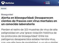 Enlace a 323 virus mortales desaparecidos