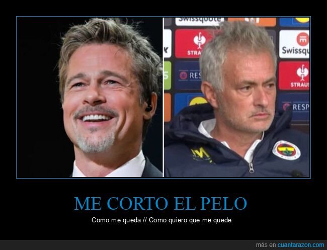 corte de pelo,brad pitt,mourinho