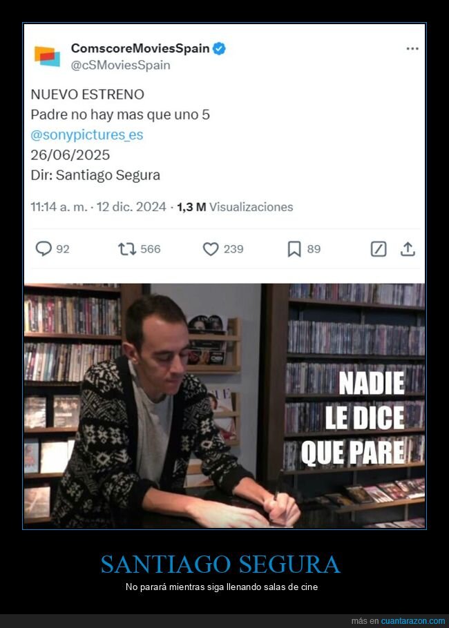 padre no hay más que uno 5,santiago segura