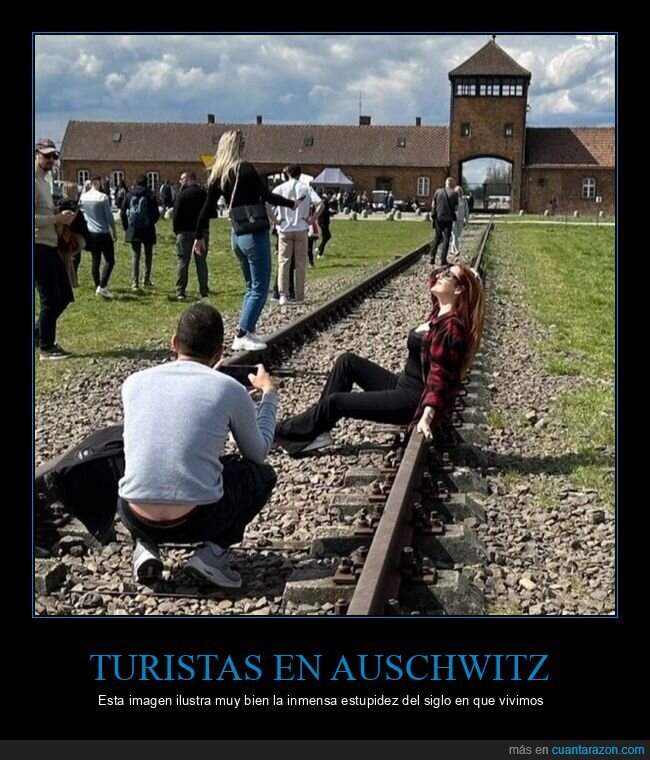 auschwitz,turistas,foto