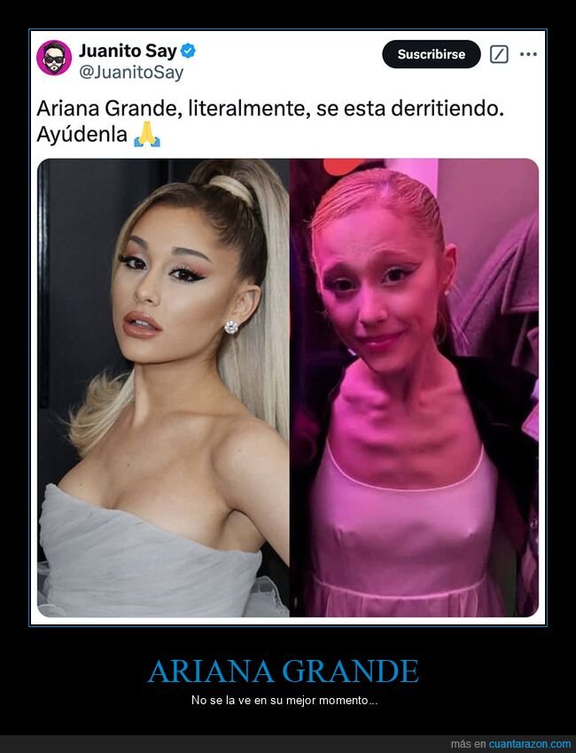 ahora,antes,ariana grande