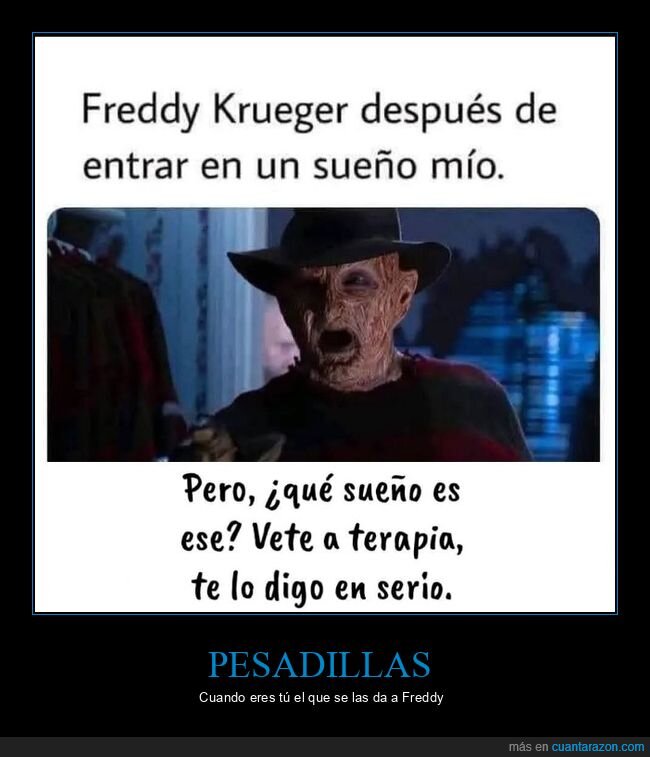 freddy krueger,sueño