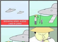 Enlace a Los aliens aterrizan en China