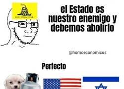 Enlace a Solo los estados que no les gustan