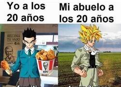 Enlace a Yo VS Mi abuelo