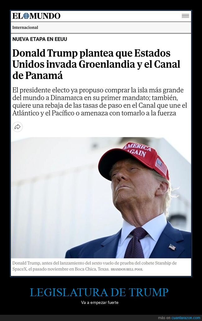 donald trump,eeuu,invadir,groenlandia,canal de panamá