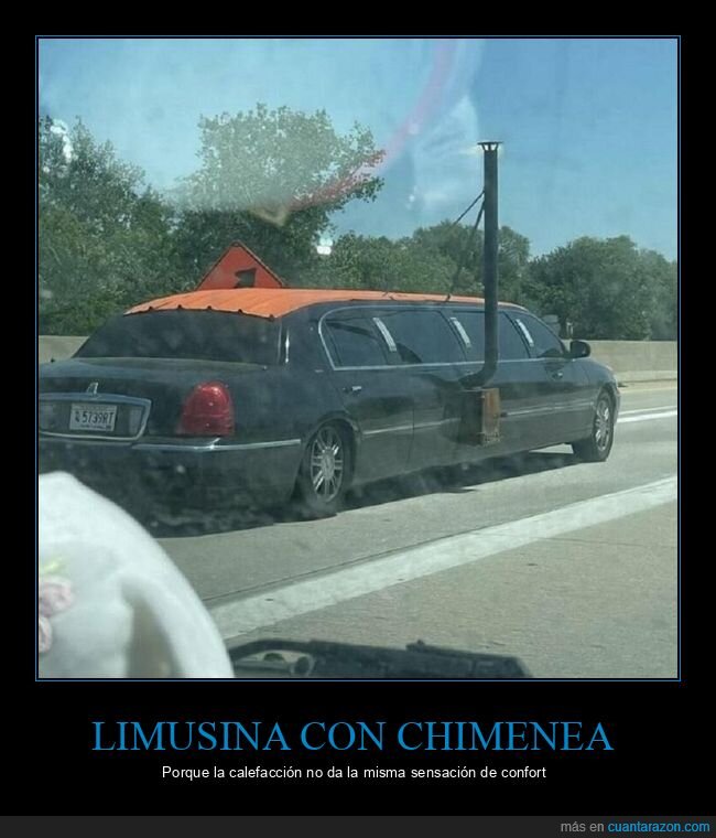 limusina,chimenea