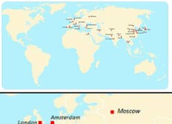 Enlace a Las ciudades más pobladas en el 1700