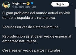 Enlace a El problema del mundo actual según Negaman