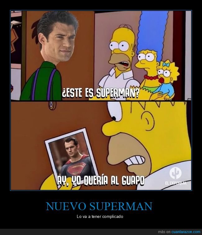 david corenswet,henry cavill,simpsons,superman