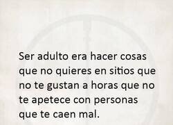 Enlace a La verdad sobre ser adulto