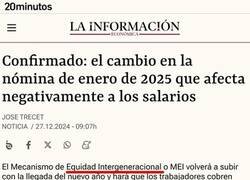 Enlace a Nuevo sablazo para 2025