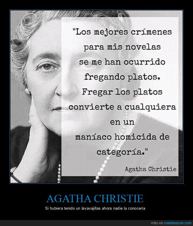 agatha christie,fregar,novelas