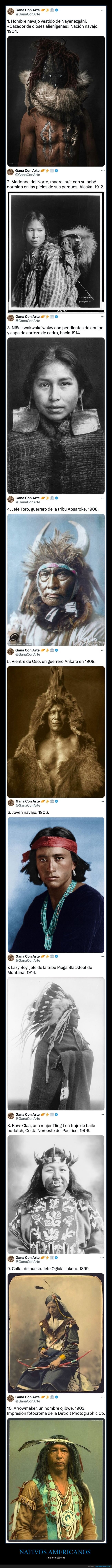 nativos americanos,retratos
