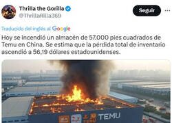 Enlace a Incendio en Temu