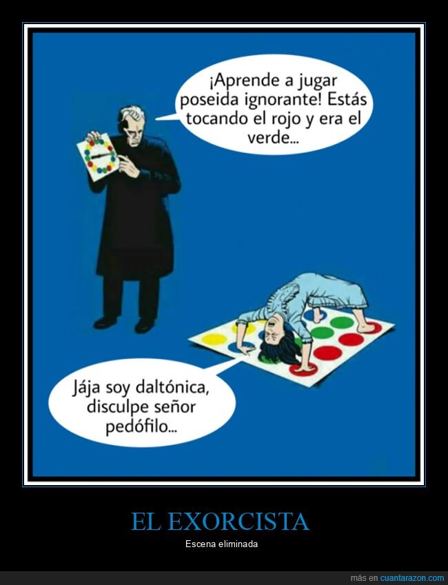 cura,el exorcista,poseída,twister