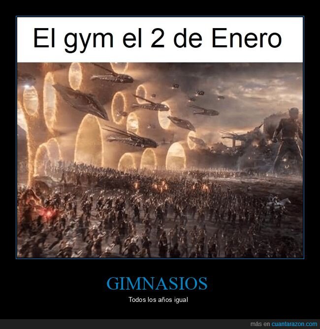2 de enero,gimnasio