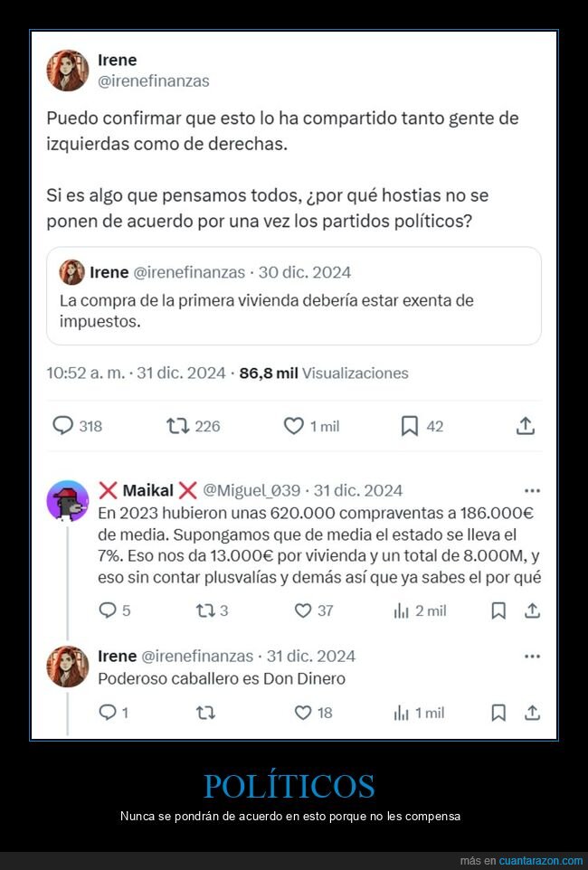 primer vivienda,impuestos