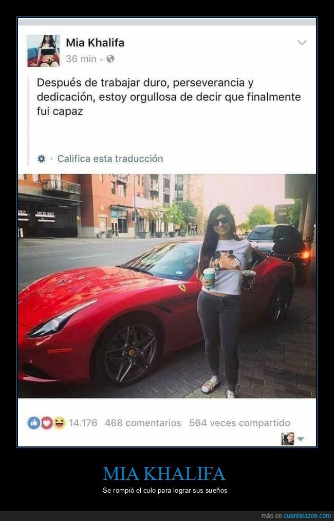 coches,conseguir,ferrari,mia khalifa