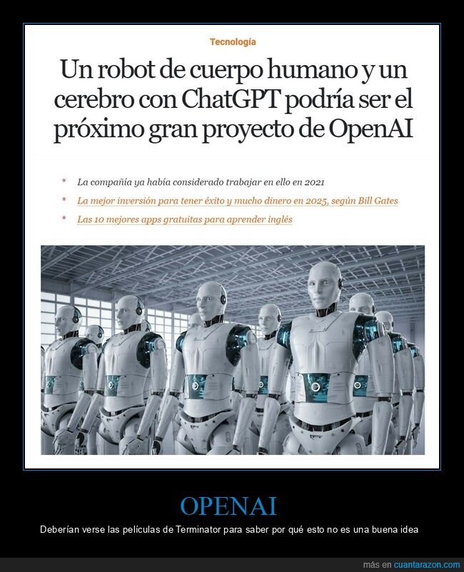 robot,cuerpo,chatgpt,cerebro,openai