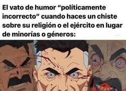 Enlace a Políticamente incorrecto solo para las cosas que le interesan