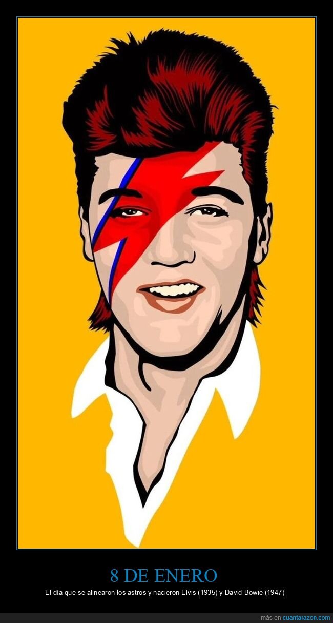 david bowie,elvis presley