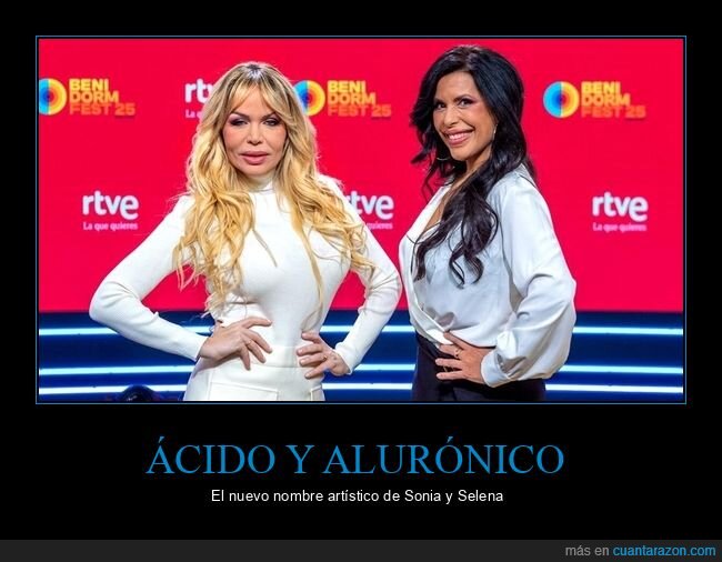 hialurónico,ácido,sonia y selena