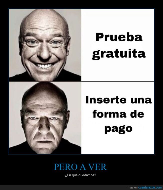 forma de pago,precio,prueba gratuita