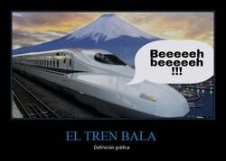 Enlace a El tren bala
