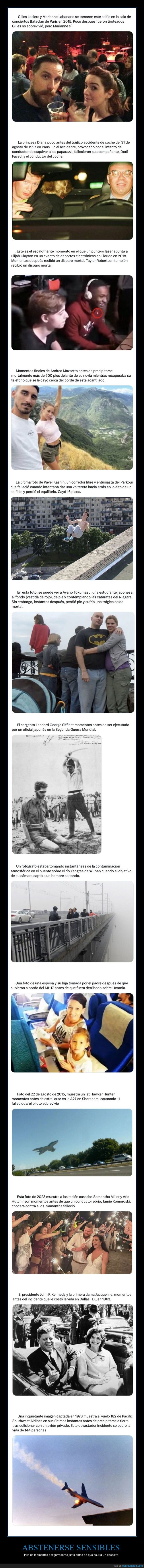 desgarradores,desastre,momentos