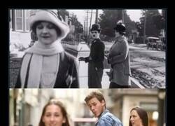 Enlace a El origen del meme del novio distraido