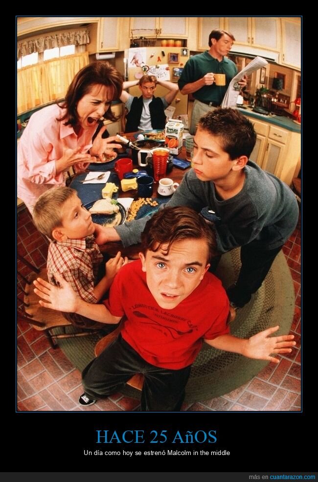 estrenarse,malcolm in the middle