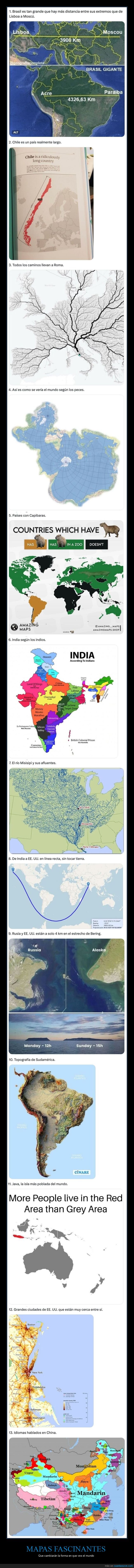 fascinantes,tierra,mapas
