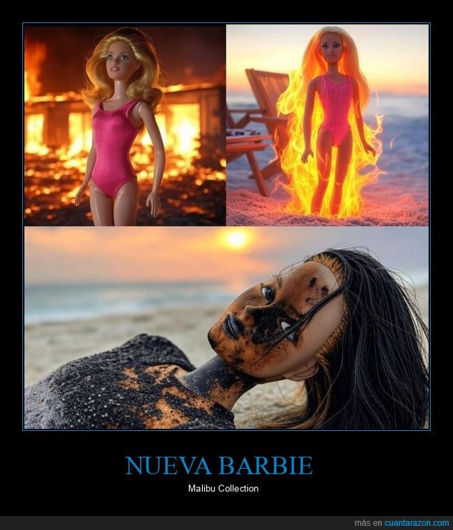 malibu,incendios,california,la,barbie