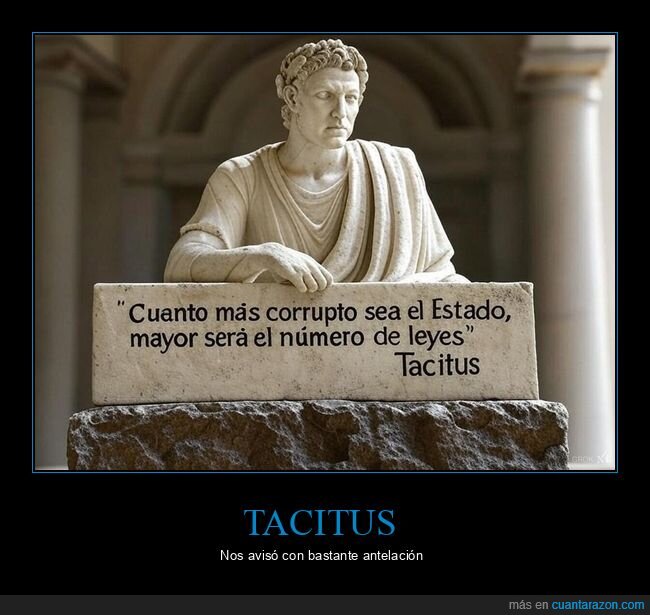 tacitus,pueblo,corrupto,estado
