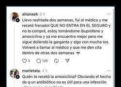 Enlace a Gente, no os auto-mediquéis