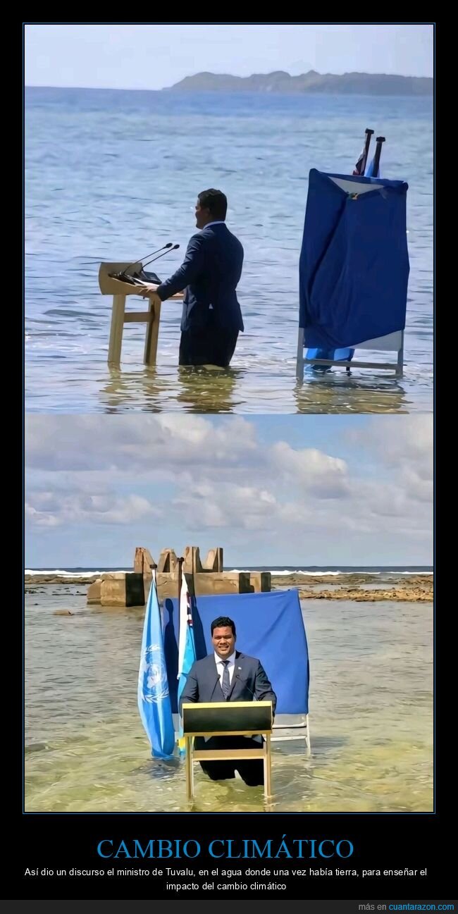 ministro,tuvalu,cambio climático