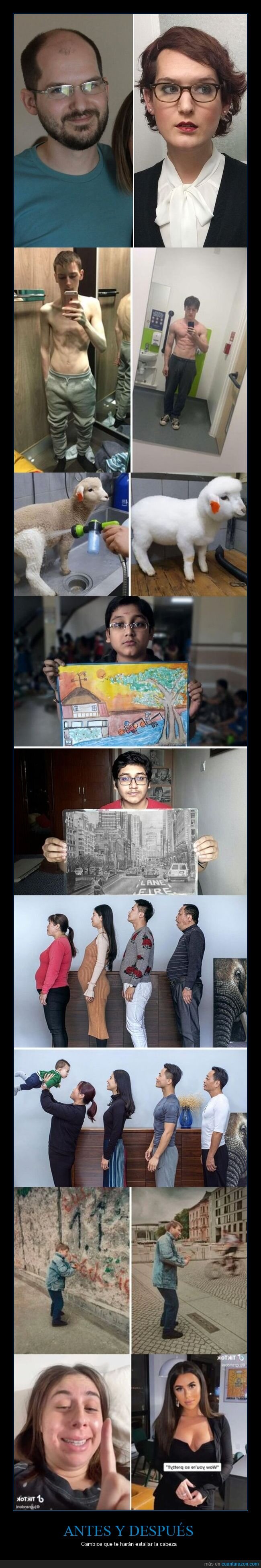 antes,despues,cambios