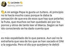 Enlace a Enamorada de un tuitero