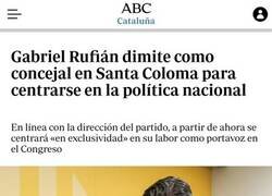 Enlace a Rufián deja de ser pluriempleado