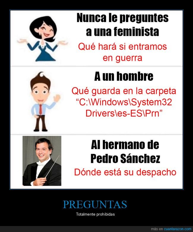 preguntar,feministas,hombres,pedro sánchez