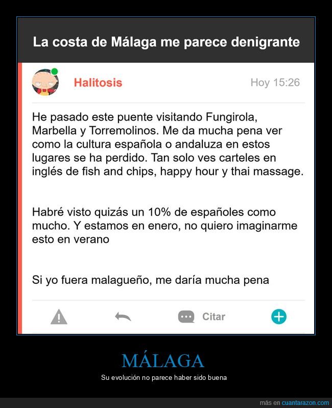 málaga,inglés