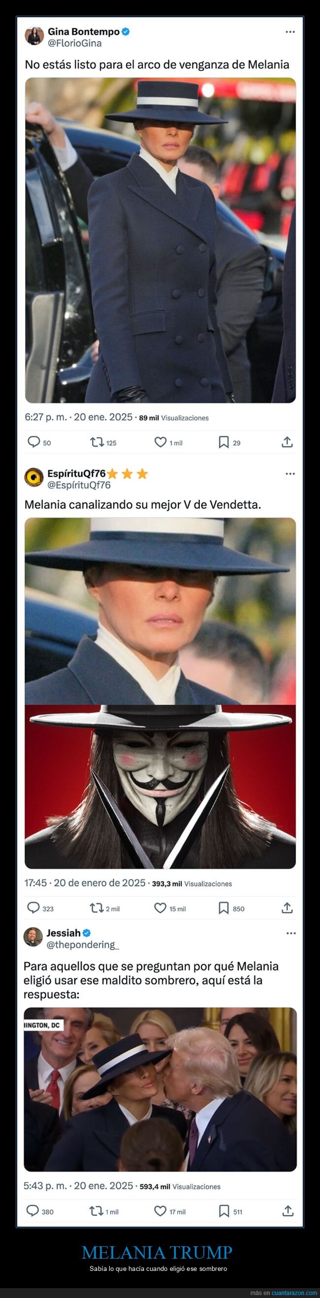 melania trump,sombrero