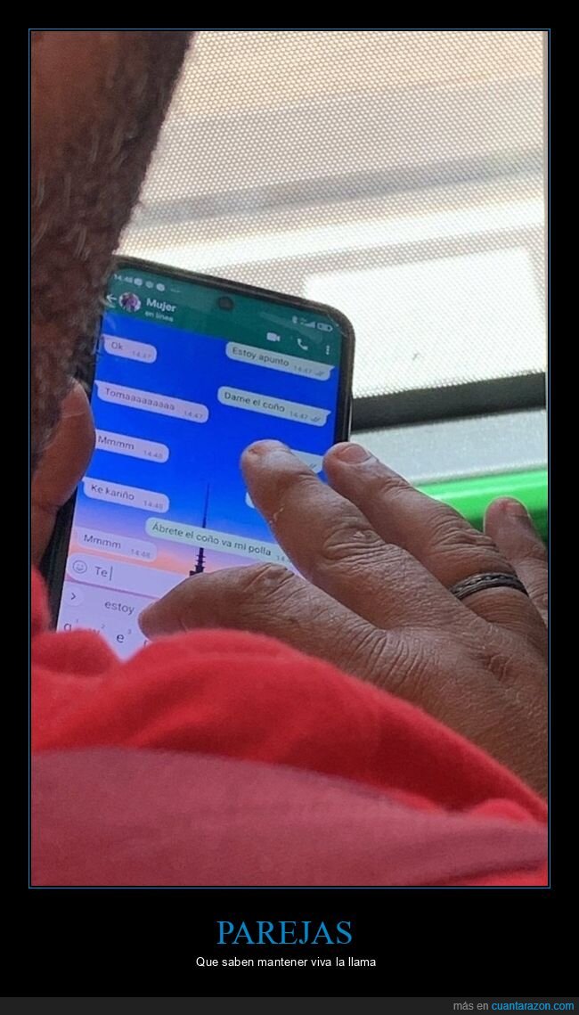 pareja,móvil
