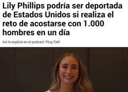 Enlace a Poniendo trabas a las aspiraciones de Lily Phillips