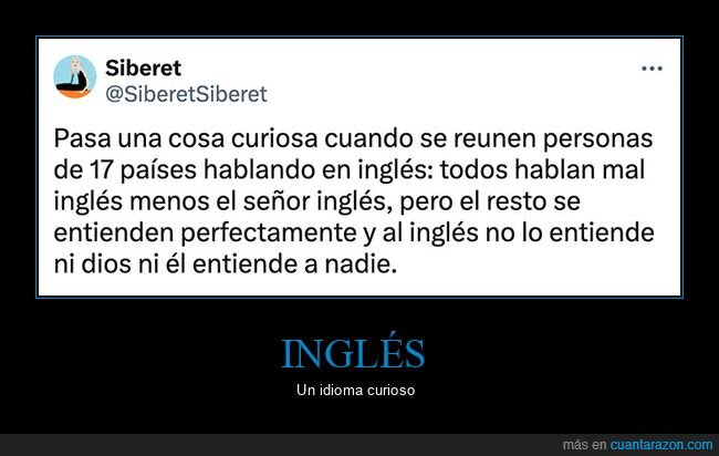 entenderse,hablar,inglés