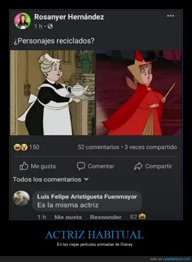 personaje,reciclado,actriz,disney