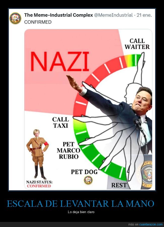 elon musk,saludo nazi