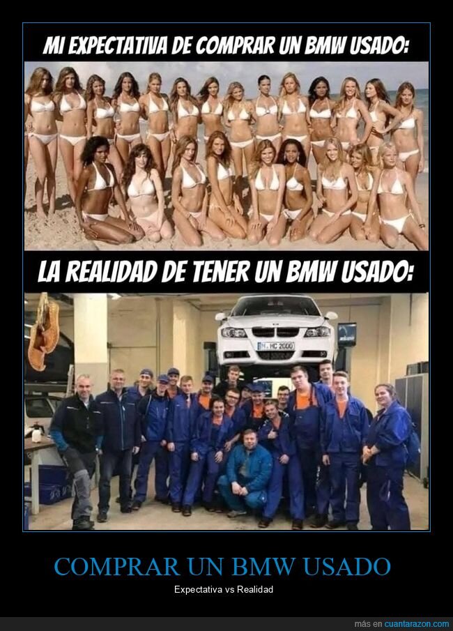 bmw,coches,expectativas,realidad,taller